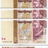 Portugal 500 Escudos 7-11-2000, UNC, 10 Pcs LOT, Consecutive, P-187c - Image 3