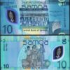 Samoa 10 Tala 2023 (2024), UNC, POLYMER, P-48 New, Prefix BB 000****