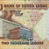 Sierra Leone 2000 Leones 2013, RADAR 668866, UNC, P-31b - Image 3