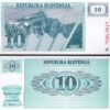 Slovenia  10 Tolarjev 1990, UNC, 5 Pcs LOT, Consecutive, P-4, First Issue - Image 3