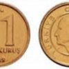 TURKEY LOT 10 PCS  (x) 1 KURUS 2013 UNC COINS - Image 4