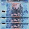 Thailand 50 Baht 1997, UNC, 5 Pcs LOT, Consecutive, POLYMER, P-102a, Sign-71