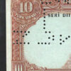 Turkey 10 Lira 1938, aAU, P-128, Central Bank Cancelled - Image 4