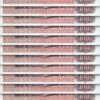 Turkey 100 Lira 1984, UNC, 20 PCS LOT, P-194, Prefix D