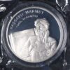 Turkey 2008 KASGARLI MAHMUT, SILVER, UNC, Comm.Coin 1000 Birth Anniversary,925Ag