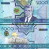 Turkmenistan 5000 Manat, 2005, UNC-, P-21