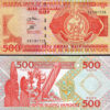 Vanuatu 4 Pcs UNC Set 100 200 500 1000 Vatu 1982 2006 - Image 4