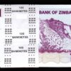 Zimbabwe 750000 Dollars 2007, UNC, BUNDLE, Pack of  100 PCS, Consecutive, P-52 - Image 3
