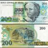 Brazil 200 Cruzeiros 200 Cruzados Novos 1990, UNC, 5 PCS Consecutive LOT, P-225b - Image 3