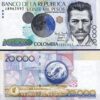 Colombia 20000 20,000 Pesos, 22 September 2004, UNC- P-454i
