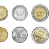 Colombia 5 x 5 PCS Coin Set 50 100 200 500 1000 Pesos 2012 2015 2016 UNC BIMETAL - Image 3