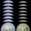 EGYPT Coin 10 x 2 Pcs SET,50 P+1 Pound 2021,Development Egyptian countryside,UNC