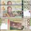 Haiti 500 Gourdes 2004, UNC, P-277a, 2 Pcs PAIR, Consecutive, Comm.Prefix A