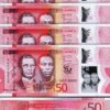 Jamaica 50 Dollars 2022 2023, UNC, 20 Pcs LOT, Polymer, P-New Design - Image 3