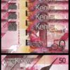 Kenya 50 Shillings 2019, UNC, 10 Pcs LOT, Consecutive, P-52 - Image 3