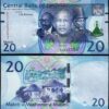 Lesotho 20 Maloti 2021 - 2022, UNC, 5 PCS LOT, P-NEW DESIGN - Image 3