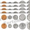 Netherlands, UNC, 5 (x) 6 PCS COIN SET, 1 5 10 25 Cents 1 2 1/2 Gulden 1970 1980