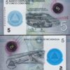 Nicaragua 5 Cordobas 2019 2020, UNC, 20 Pcs LOT, Consecutive POLYMER, P-219 Comm - Image 4