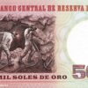 Peru 5000 Soles De Oro 1985, 7 DIGIT RADAR 2204022, UNC, P-117c - Image 5
