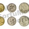 Philippines 5 Coins SET, 1 5 10 25 50 Centavos 1967 1975, UNC