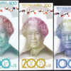 REDONDA ISLAND 5 x 6 PCS SET 5 10 50 100 200 500 £ UNC 2019 HYBRID POLYMER QEII - Image 7