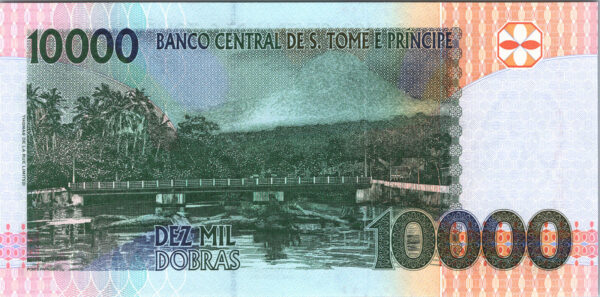 Saint Thomas, Sao Tome 10000 Dobras 2013, RADAR 5248425, UNC- P-66 - Image 3