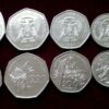 Sao Tome, Saint Thomas SET of 5 COINS, 100 250 500 1000 2000 Dobras 1997, UNC