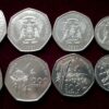 Sao Tome, Saint Thomas SET of 5 COINS, 100 250 500 1000 2000 Dobras 1997, UNC - Image 3