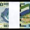 Sierra Leone 10000 Leones 2021, UNC, ½ BUNDLE, Pack of 50 PCS, Consecutive,P-33f