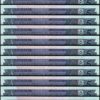 Solomon Islands 5 Dollars 2008 2009, UNC, 20 Pcs LOT, Consecutive, P-26, C/5