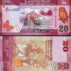 Sri Lanka 20 Rupees 2021, UNC, ½ BUNDLE, Pack of 50 PCS, P-New Sign , New Date - Image 4