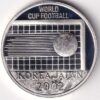 Turkey 2001, FIFA 2002 WORLD CUP KOREA JAPAN Silver UNC Commemorative Coin 925Ag