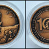 Turkey 2022, GREAT OFFENSIVE 100th Year, BRONZE UNC Commemorative Coin