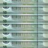 UAE United Arab Emirates 10 Dirhams 2023 (1444), UNC, 10 Pcs LOT, P-NEW DATE PLY