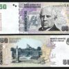 Argentina 50 Pesos 2014, UNC, ½ BUNDLE, Pack 50 PCS, P-356, H Series - Image 5