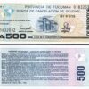 Argentina 500 Australes Povincia de Tucuman 1991, UNC, 20 Pcs LOT, P-S2716 - Image 5