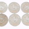 BURUNDI Different 6 Coins SET 5 Francs 2014, UNC, BIRD - Image 3