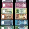 Bangladesh 8 Pcs SET, 2 5 10 20 50 100 500 1000 Taka, 2018 2021 2022 UNC, P-New