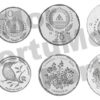 Cape Verde 6 Coins SET, 1 5 10 20 50 100 Escudos, 1994, UNC