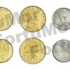 Chile, UNC, COIN 5 Pcs SET, 10 20 50 Centesimos 1 5 Escudos 1971 1972