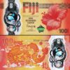 Fiji 100 Cents 2023, UNC, Polymer, Commemorative, Chinese Year of Dragon, P-124