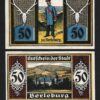 Germany, Berleburg 50 Pfennig 1921, UNC-, 5 Pcs LOT - Image 3