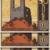 Germany, Saalfeld / Ruin 50 Pfennig 1921, UNC,  5 PCS LOT