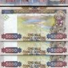 Guinea 5000 Francs 2006, UNC, 5 PCS Consecutive LOT, P-41a