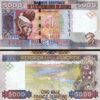 Guinea 5000 Francs 2006, UNC, 5 PCS Consecutive LOT, P-41a - Image 3