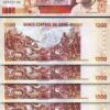 Guinea Bissau 1000 Pesos 1993, UNC, 20 Pcs LOT, Consecutive, P-13b - Image 3