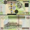 Libya 10 Dinars 2011 , UNC , Prefix 1 ,  Uk Print , P-78A