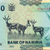 Namibia 10 Dollars 2021, REPEATER 8 DIGIT 4670 4670, UNC, P-New Signature