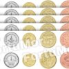 Nepal, UNC, 5 (x) 7 Pcs Coin Set, 10 25 50 Paise 1 2 5 10 Rupees, 1996 2011