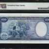 PORTUGUESE GUINEA  / PORTUGAL ADMINISTRATION 100 ESCUDOS 1971 PMG 66 GEM UNC EPQ - Image 3